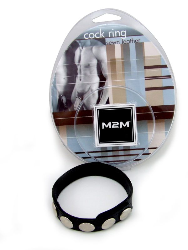 Ring Leather 5 Snaps Black - Image 4