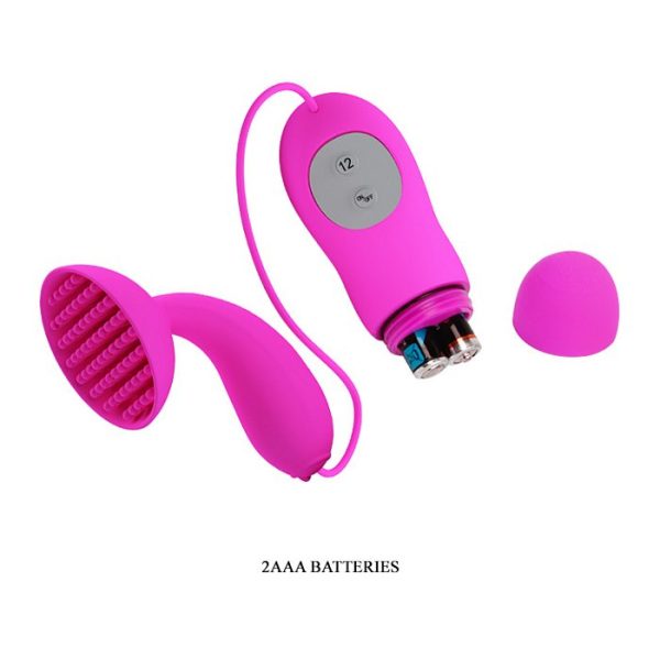 Pretty Love Brady Clitoral Vibrator Silicone Fuchsia - Image 4