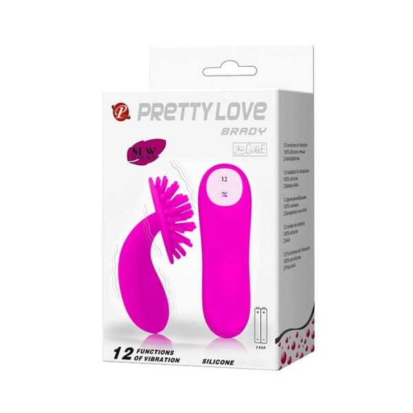 Pretty Love Brady Clitoral Vibrator Silicone Fuchsia - Image 3
