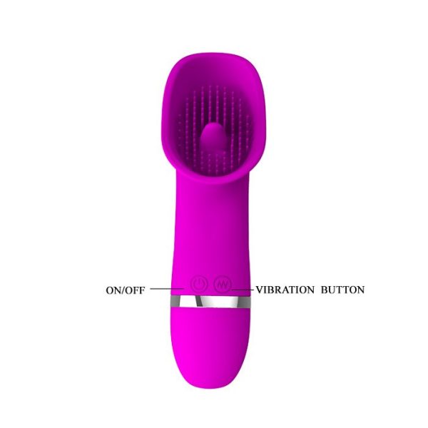 Pretty Love Rudolf Clitoral Stimulator Silicone Purple - Image 4