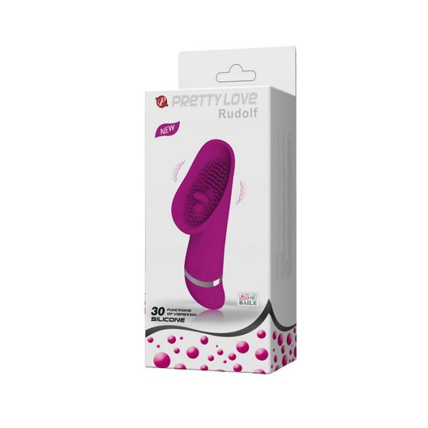 Pretty Love Rudolf Clitoral Stimulator Silicone Purple - Image 3