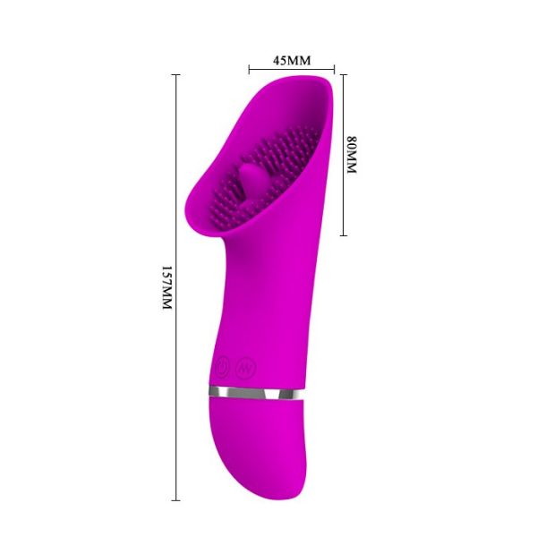 Pretty Love Rudolf Clitoral Stimulator Silicone Purple - Image 2