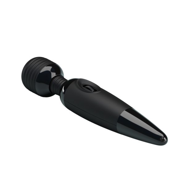Pretty Love Power Wand-black Silicone Vibrator - Image 2
