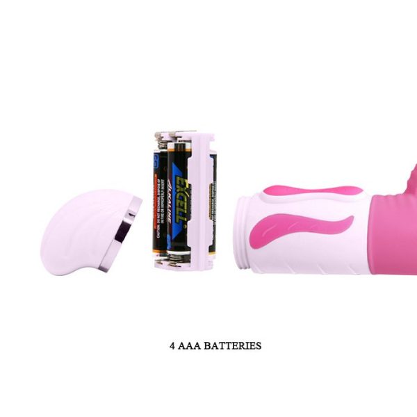Pretty Love Antoine Rabbit Vibrator Silicone Pink - Image 4