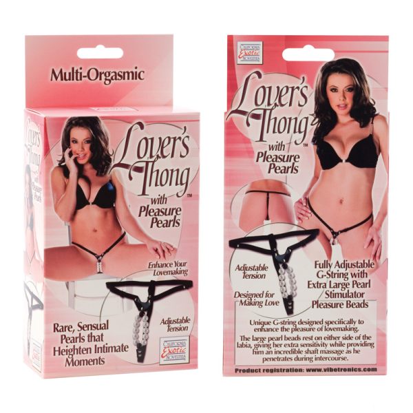 Lovers Thong W-pleasure Pearls - Image 3