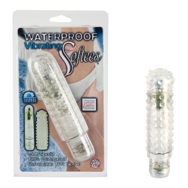Waterproof Softees Stimulator- Clear - Image 2