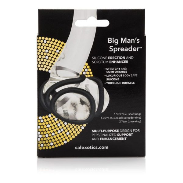 Big Man's Spreader Ring Black - Image 4
