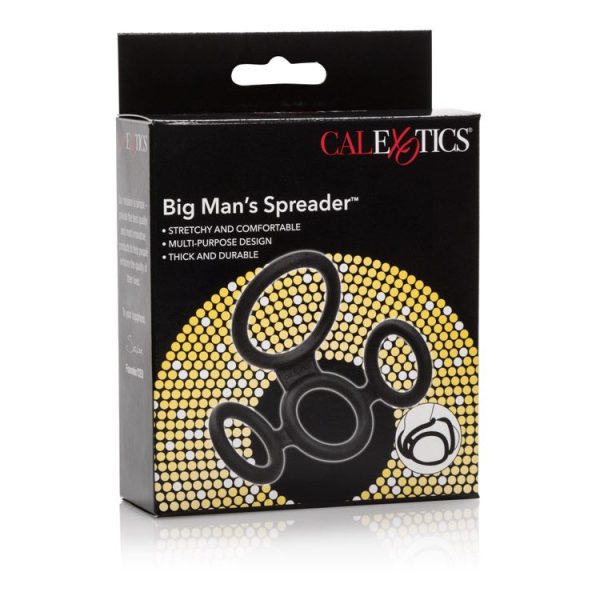 Big Man's Spreader Ring Black - Image 2