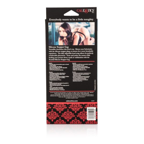 Scandal Silicone Stopper Gag - Image 2