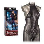 Scandal Strappy Halter Lace Body Suit
