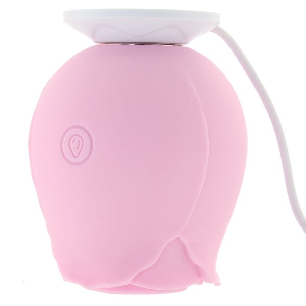 Hello Sexy! Petal To The Metal Rose Suction Vibe Pink - Image 6