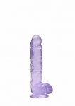 Real Cock 6in Realistic Dildo W/ Balls