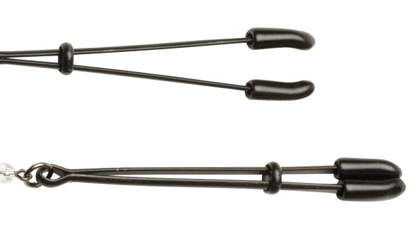 Black Tweezer Clamp Black W-beads - Image 4