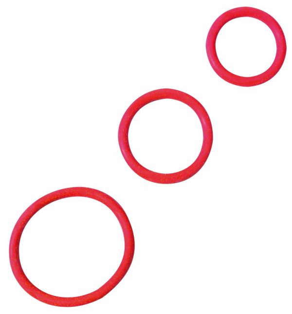 Soft C Ring Set Red - Image 3