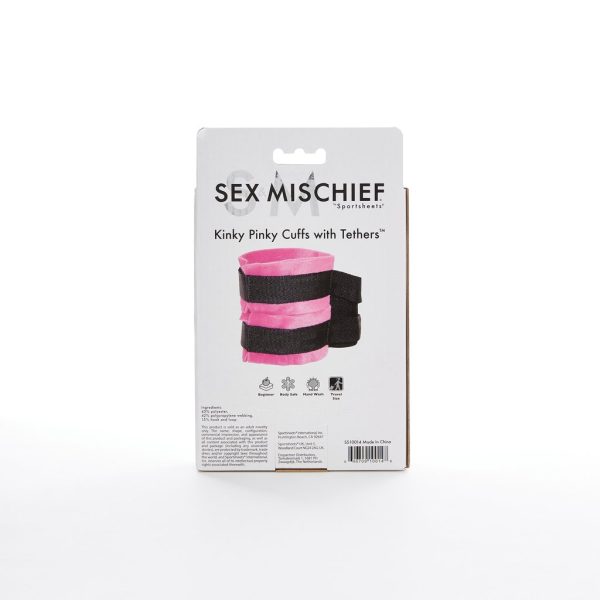 Sex & Mischief Kinky Pink Cuffs - Image 3