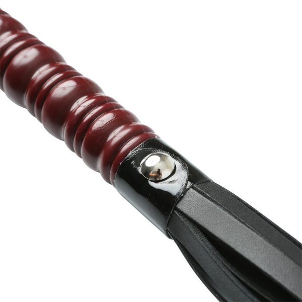Sex & Mischief Mahogany Flogger - Image 4