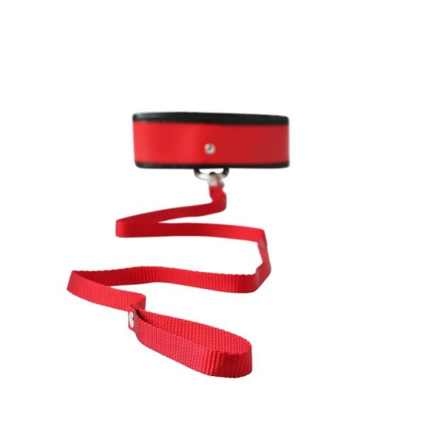 Sex & Mischief Red Leash & Collar - Image 2