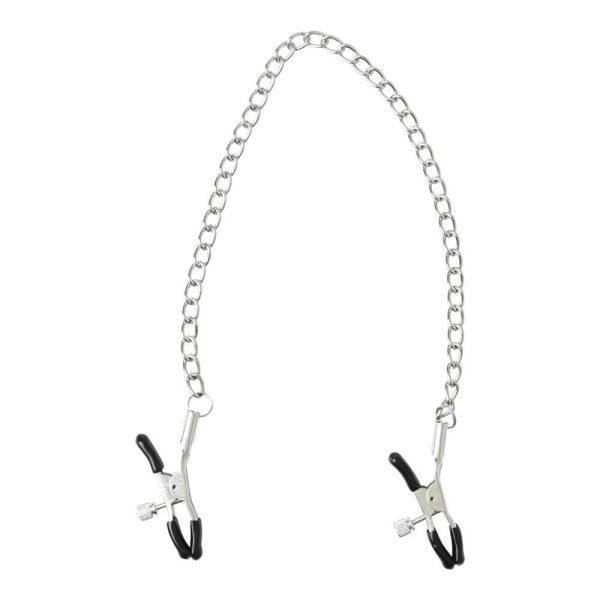Sex & Mischief Chained Nipple Clamps - Image 2