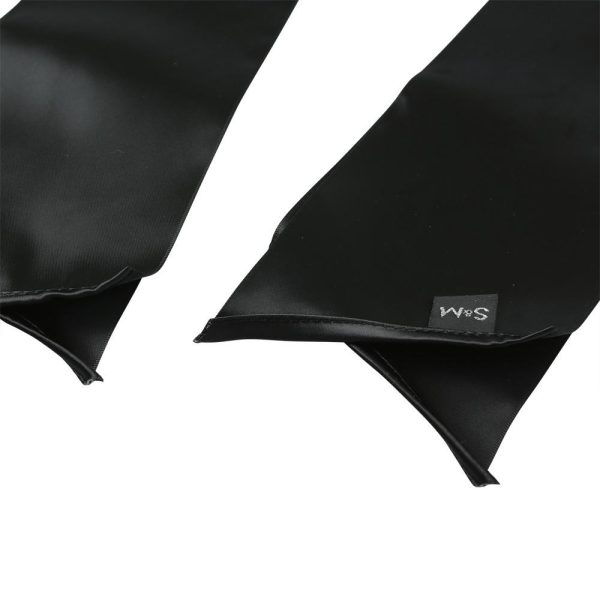 Sex & Mischief Beginners Silk Sash Restraint Black - Image 3