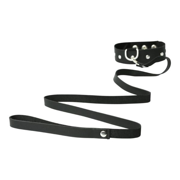 Premium Leather Leash & Collar - Image 8