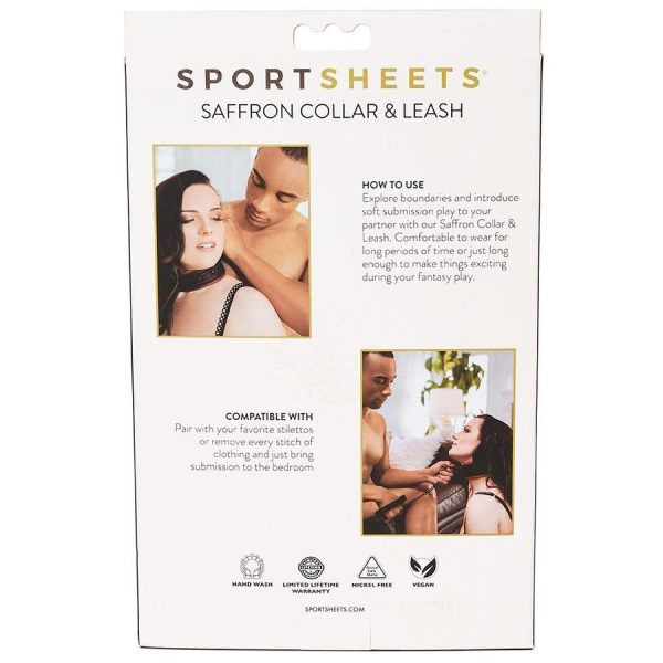 Sportsheets Saffron Collar & Leash - Image 7