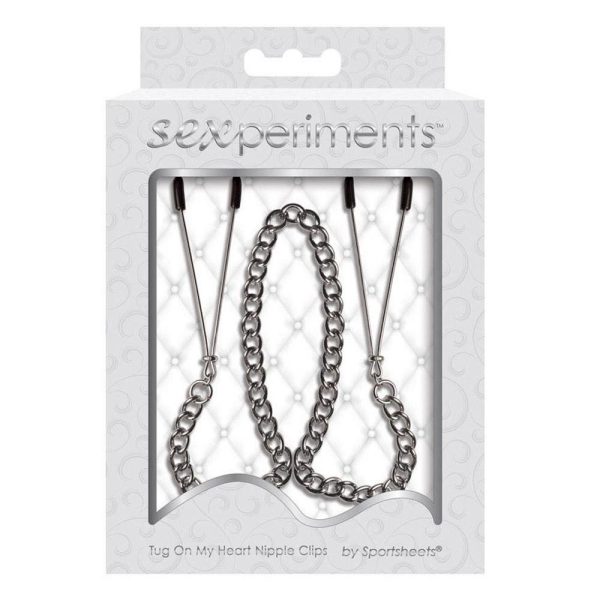 Sex & Mischief Tug On My Heart Nipple Clips