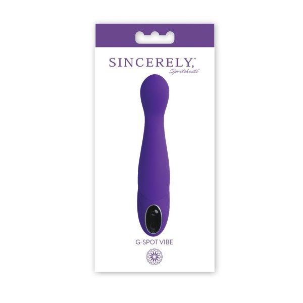 Sincerely G-spot Vibe Purple
