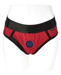 Sportsheets Em.ex. Contour Scarlet/navy Harness