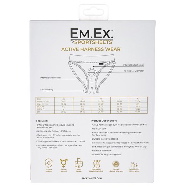 Sportsheets Em.ex. Silhouette Harness - Image 2