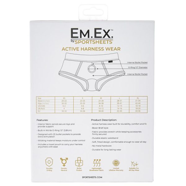 Sportsheets Em.ex. Fit Harness - Image 2