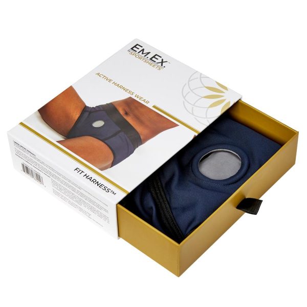 Sportsheets Em.ex. Fit Navy /graphite Harness - Image 2