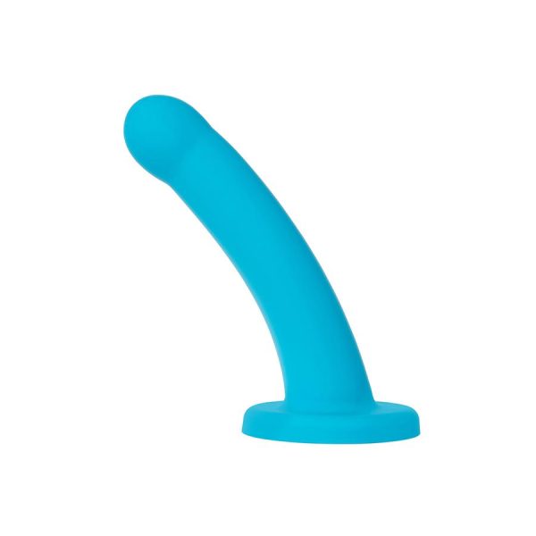 Nexus Hux Blue 7in Silicone Strap On - Image 4