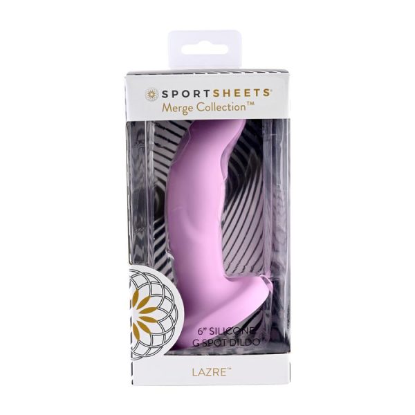 Lazre 6in Silicone Dildo Purple - Image 2