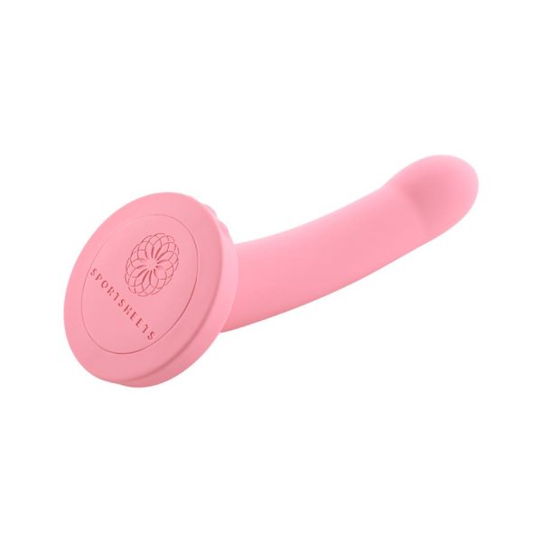 Daze 7in Vibrating Silicone Dildo Pink - Image 4