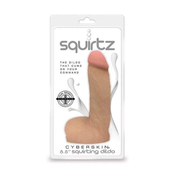Squirtz Cyberskin Squirting Dildo "