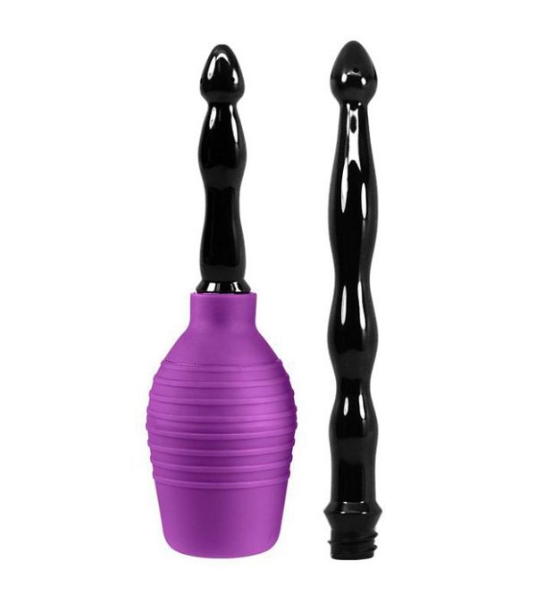 Cloud 9 Fresh + Deluxe Anal Enema Douche Kit 10.8 Oz Ez Squeeze Bulb W- Soft Nozzle - Image 4