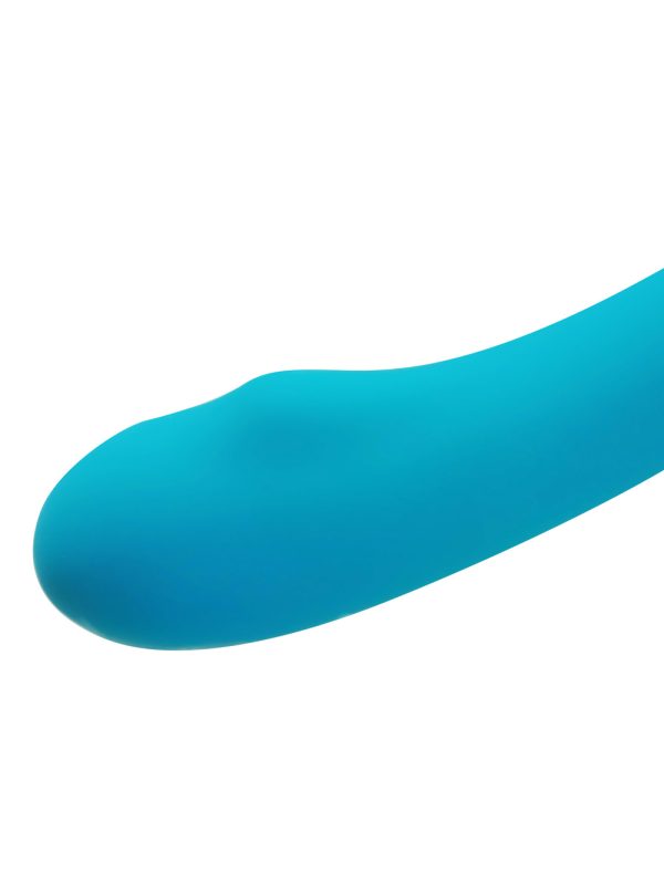 Cloud 9 Health & Wellness Rechargeable G-spot Slim 8in Single Motor Aqua Blue - Image 6
