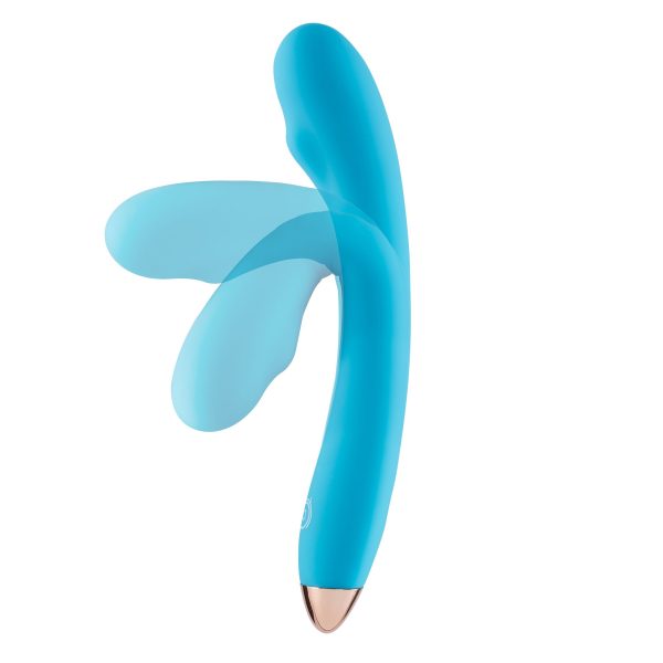 Cloud 9 Health & Wellness Rechargeable G-spot Slim 8in Single Motor Aqua Blue - Image 4