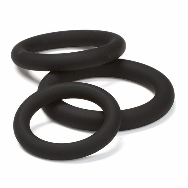 Cloud 9 Pro Sensual Silicone Cock Ring 3 Pack - Image 3