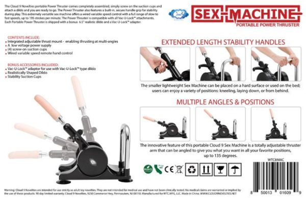Cloud 9 Sex Power Thruster Sex Machine - Image 5