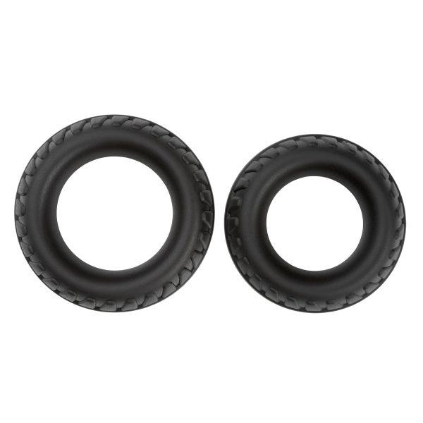 Cloud 9 Pro Rings Liquid Silicone Tires 2 Pack Black - Image 4