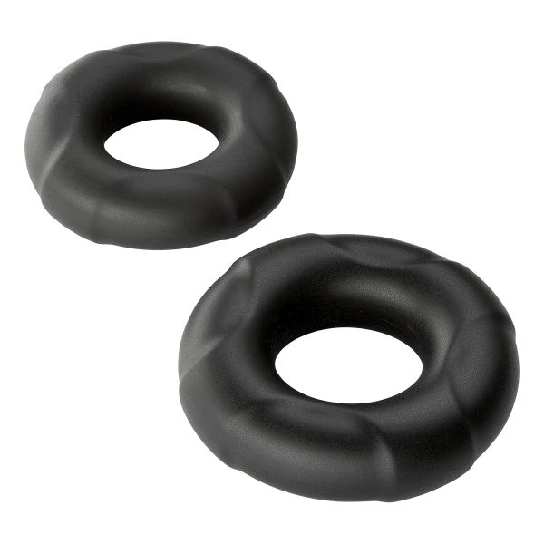 Cloud 9 Pro Rings Liquid Silicone Donuts 2 Pack Black - Image 2