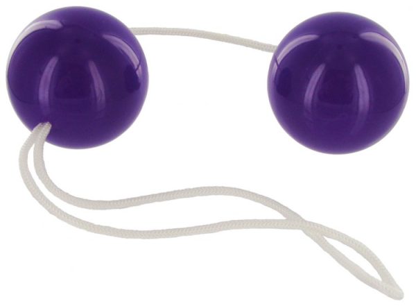 Trinity Purple Vag & Anal Beads