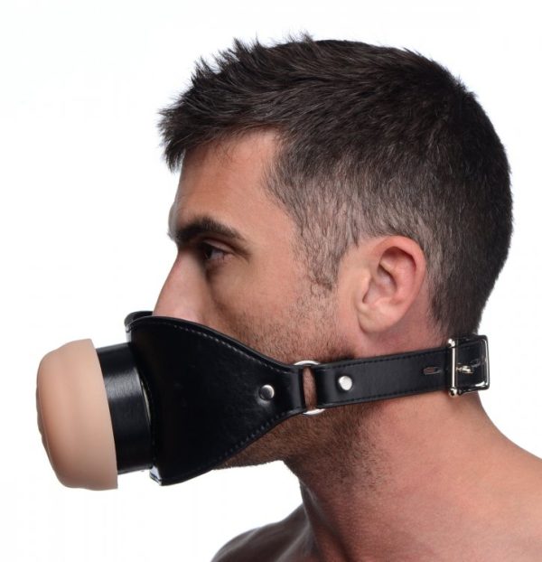 Master Series Pussy Face Oral Sex Mouth Gag - Image 3