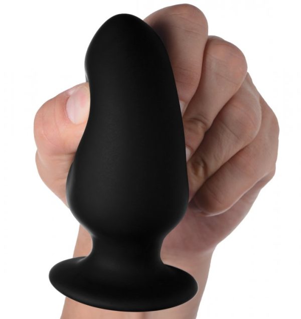 Squeeze-it Silexpan Anal Plug Black - Image 4