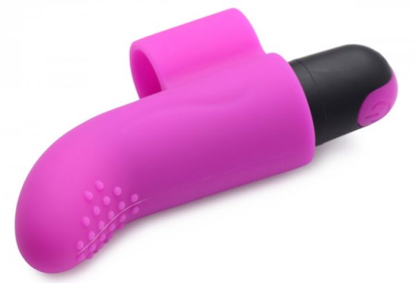 Bang! Couples Love Ring Finger Vibe Bullet & Blindfold Kit Purple - Image 9
