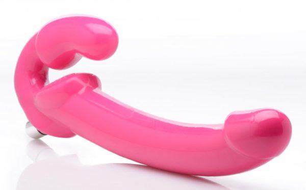 Strap U 7x Revolver Slim Strapless Strap-on Pink - Image 3