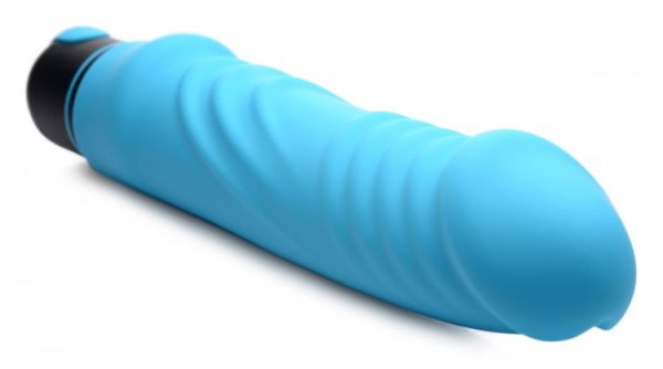 Bang! Xl Bullet & Ribbed Silicone Sleeve Blue - Image 7
