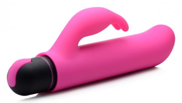 Bang! Xl Bullet & Rabbit Silicone Sleeve Pink - Image 3