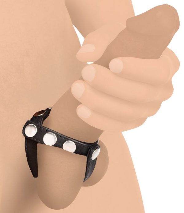 Strict Leather Cock Gear Snap On Harness Black - Image 3